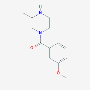 1-(3-Methoxybenzoyl)-3-methylpiperazine
