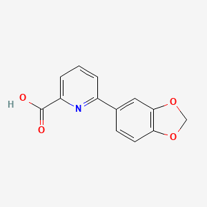 6-(3,4-Methylenedioxyphenyl)picolinic acid, 95%