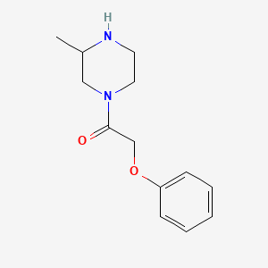 1-(3-Methylpiperazin-1-yl)-2-phenoxyethan-1-one