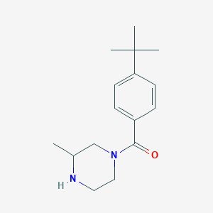 molecular formula C16H24N2O B6334916 1-(4-tert-Butylbenzoyl)-3-methylpiperazine CAS No. 1240565-02-9
