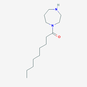 molecular formula C14H28N2O B6334924 1-(1,4-Diazepan-1-yl)nonan-1-one CAS No. 1240574-85-9