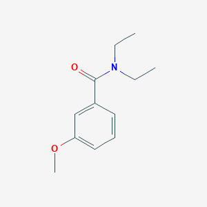 molecular formula C12H17NO2 B6335029 N,N-二乙基-3-甲氧基苯甲酰胺 CAS No. 62924-93-0