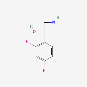 3-(2,4-Difluorophenyl)azetidin-3-ol
