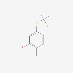 2-Fluoro-4-(trifluoromethylthio)toluene