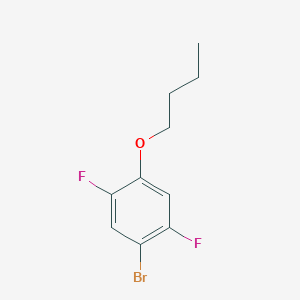 molecular formula C10H11BrF2O B6335171 1-Bromo-4-butoxy-2,5-difluorobenzene CAS No. 1235548-06-7