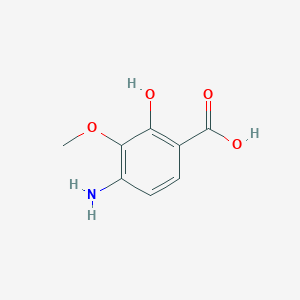 4-Amino-2-hydroxy-3-methoxybenzoic acid
