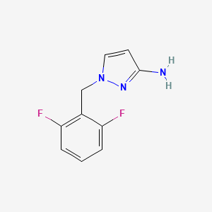 1-[(2,6-Difluorophenyl)methyl]-1H-pyrazol-3-amine
