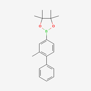 4,4,5,5-Tetramethyl-2-(3-methyl-4-phenylphenyl)-1,3,2-dioxaborolane