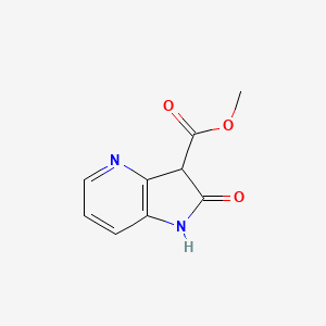 2,3-Dihydro-2-oxo-1H-pyrrolo[3,2-b]pyridine-3-carboxylic acid methyl ester