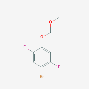 1-Bromo-2,5-difluoro-4-(methoxymethoxy)benzene