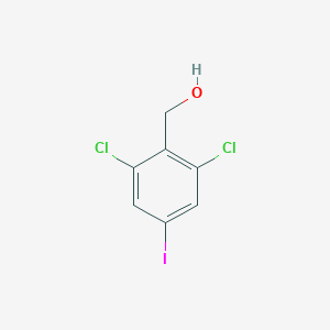 molecular formula C7H5Cl2IO B6335419 2,6-dichloro-4-iodobenzenemethanol CAS No. 177167-61-2