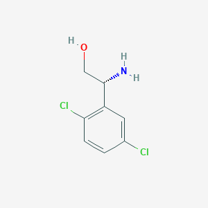 (R)-2-Amino-2-(2,5-dichlorophenyl)ethan-1-ol