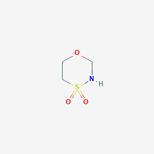 molecular formula C3H7NO3S B6335462 1,4,3-Oxathiazinane 4,4-dioxide CAS No. 856785-75-6