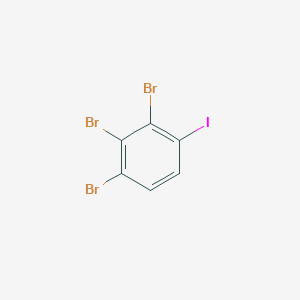 molecular formula C6H2Br3I B6335570 1,2,3-Tribromo-4-iodobenzene CAS No. 1261793-85-4