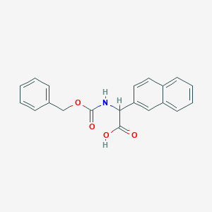2-{[(Benzyloxy)carbonyl]amino}-2-(naphthalen-2-yl)acetic acid