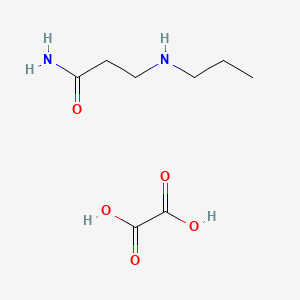 molecular formula C8H16N2O5 B6335719 N3-Propyl-beta-alaninamide (C2H2O4) CAS No. 1385694-40-5
