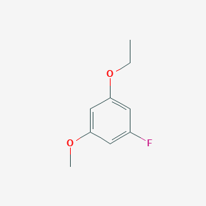 molecular formula C9H11FO2 B6335740 1-Ethoxy-3-fluoro-5-methoxybenzene CAS No. 2432848-79-6