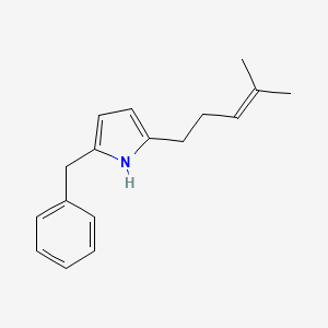 molecular formula C17H21N B6335775 2-Benzyl-5-(4-methylpent-3-enyl)-1H-pyrrole CAS No. 1422518-35-1