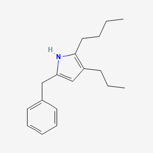 5-Benzyl-2-butyl-3-propyl-1H-pyrrole
