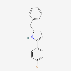 2-Benzyl-5-(4-bromophenyl)-1H-pyrrole