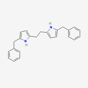 2-Benzyl-5-[2-(5-benzyl-1H-pyrrol-2-yl)ethyl]-1H-pyrrole