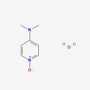 molecular formula C7H12N2O2 B6335904 4-(Dimethylamino)pyridine N-oxide hydrate, 98% CAS No. 1895453-56-1