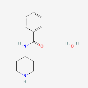 4-Benzamidopiperidine hydrate;  98%