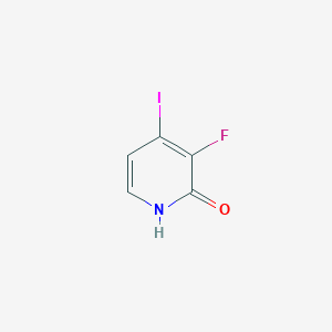 molecular formula C5H3FINO B6335938 3-Fluoro-4-iodopyridin-2(1H)-one CAS No. 1227580-21-3