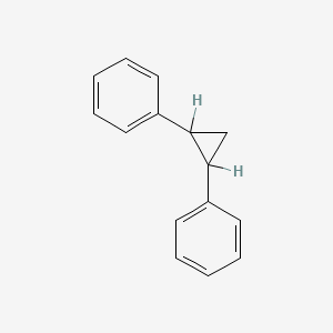 1,2-Diphenylcyclopropane, cis + trans;  96%