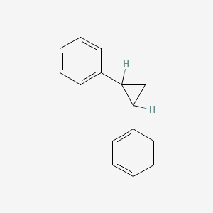 molecular formula C15H14 B6335939 1,2-二苯基环丙烷，顺式 + 反式；96% CAS No. 29881-14-9