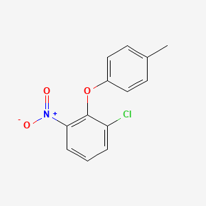 molecular formula C13H10ClNO3 B6336003 4-(2-Chloro-6-nitrophenoxy)toluene CAS No. 2088942-56-5