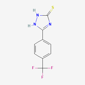 5-(4-Trifluoromethyl-phenyl)-4H-[1,2,4]triazole-3-thiol, 95%