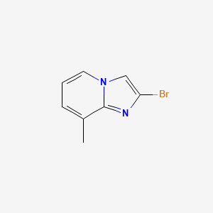 molecular formula C8H7BrN2 B6336207 2-溴-8-甲基-H-咪唑并[1,2-a]吡啶 CAS No. 1260809-94-6