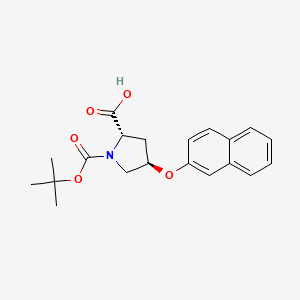 (2S,4R)-Boc-4-(2-naphthyloxy)pyrrolidine-2-carboxylic acid