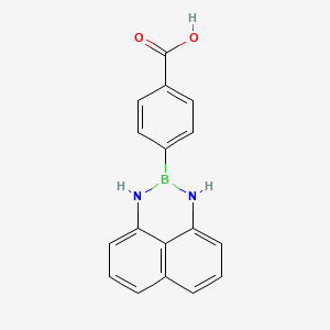 2-(4-Carboxyphenyl)-2,3-dihydro-1H-naphtho[1,8-de][1,3,2]diazaborinine