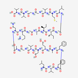 molecular formula C110H178N26O31S B6336426 Amyloid b-Protein (17-40) Ammonium CAS No. 156790-69-1