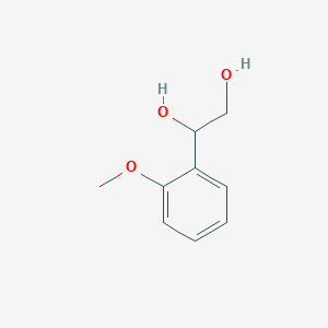molecular formula C9H12O3 B6336499 1-(2-Methoxyphenyl)ethane-1,2-diol CAS No. 82807-38-3