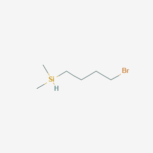 molecular formula C6H15BrSi B6336562 (4-Bromobutyl)dimethylsilane CAS No. 52112-27-3