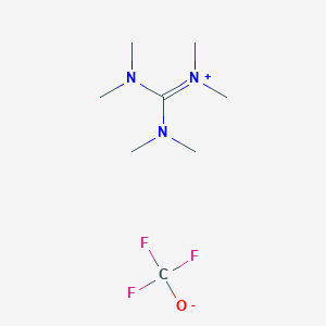 Hexamethylguanidinium trifluoromethanolate, 97%