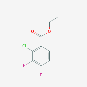 molecular formula C9H7ClF2O2 B6336648 Ethyl 2-chloro-3,4-difluorobenzoate CAS No. 1261541-73-4