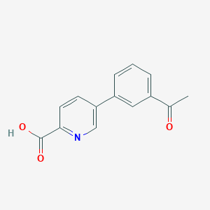 5-(3-Acetylphenyl)picolinic acid, 95%