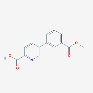 5-(3-Methoxycarbonylphenyl)picolinic acid, 95%