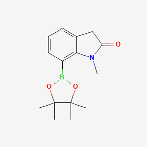 molecular formula C15H20BNO3 B6337034 (1-Methyl-2-oxoindolin-7-yl)boronic acid pinacol ester CAS No. 2304634-90-8