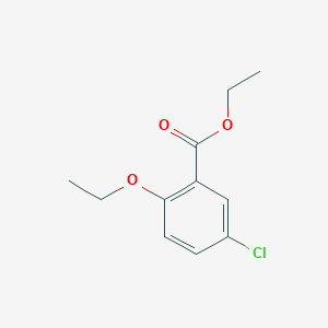 molecular formula C11H13ClO3 B6337052 Ethyl 5-chloro-2-ethoxybenzoate CAS No. 73119-79-6