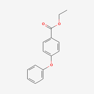 molecular formula C15H14O3 B6337132 4-Phenoxybenzoic acid ethyl ester, 97% CAS No. 31994-68-0