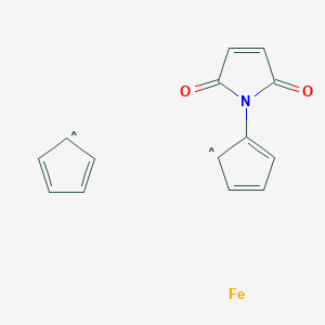 molecular formula C14H11FeNO2 B6337202 N-(Ferrocenyl)maleimide CAS No. 96483-68-0