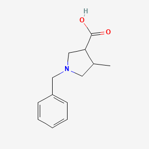 1-Benzyl-4-methyl-pyrrolidine-3-carboxylic acid