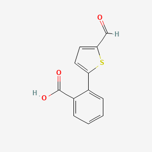 2-(5-Formylthiophen-2-yl)benzoic acid, 95%