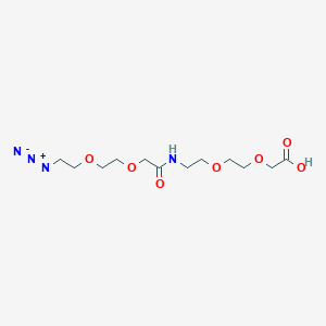 molecular formula C12H22N4O7 B6337403 N3-O2Oc-O2Oc-OH CAS No. 1254054-60-8