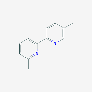 molecular formula C12H12N2 B6337728 5,6'-Dimethyl-[2,2']bipyridinyl;  97% CAS No. 245678-74-4